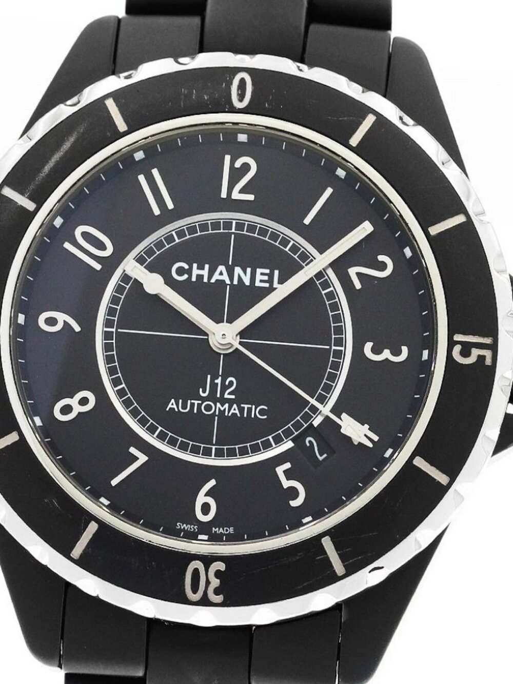 CHANEL J12 H3131 Matte Black Ceramic 42MM black Dial Automatic Men's